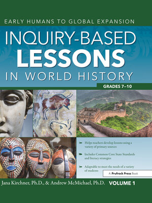 cover image of Inquiry-Based Lessons in World History